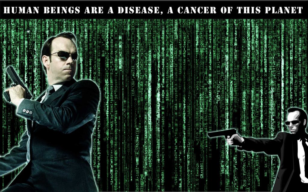 The Matrix Meet Agent Smith